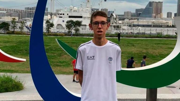 Matteo Parenzan na paralimpijskih igrah