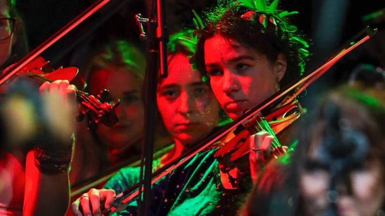 Ethno Histeria World Orchestra na solkanski Mostovni