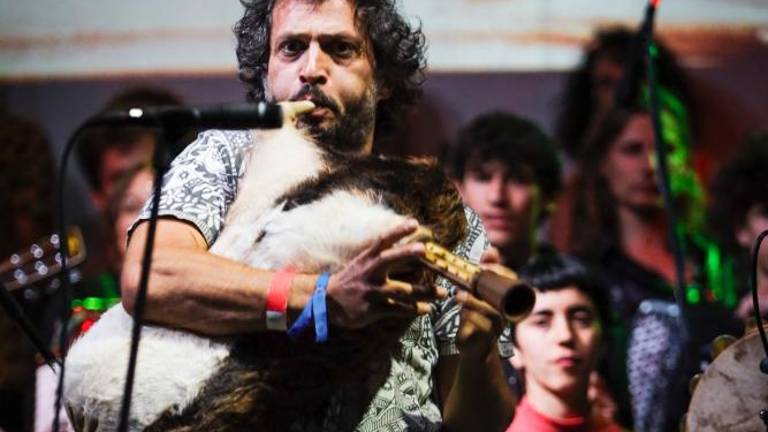 Ethno Histeria World Orchestra na solkanski Mostovni