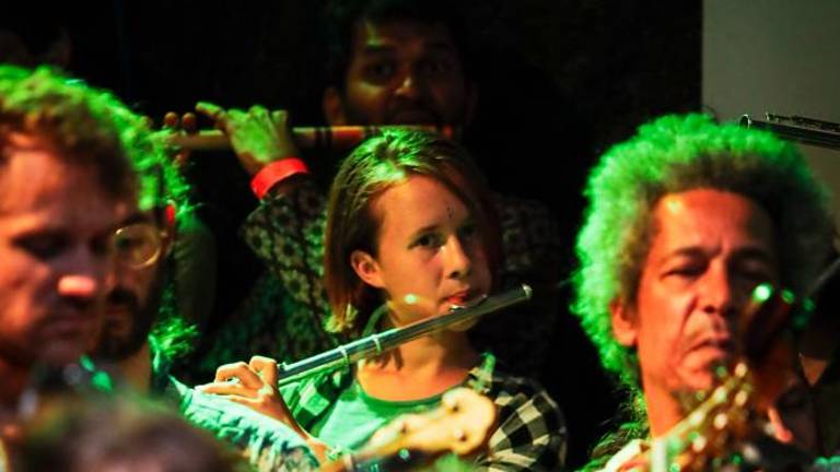 Ethno Histeria World Orchestra na solkanski Mostovni