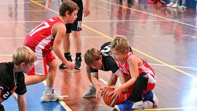 Pri Briščikih potekal mednarodni košarkarski turnir U11