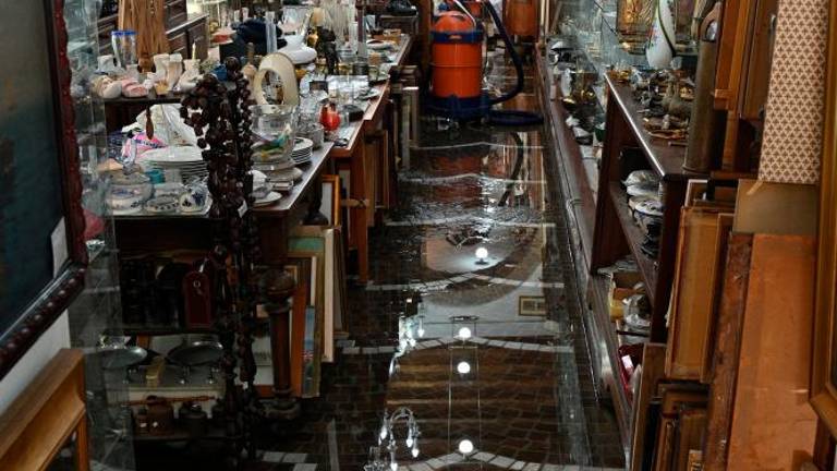 Močan naliv v Trstu