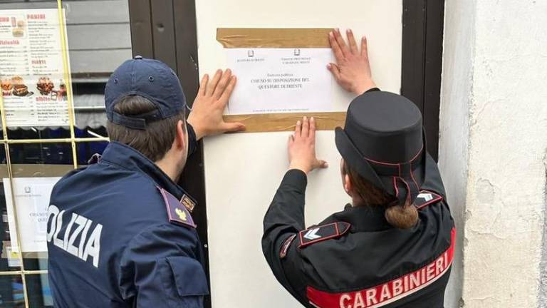 V Ulici Settefontane zaprli gostinski lokal