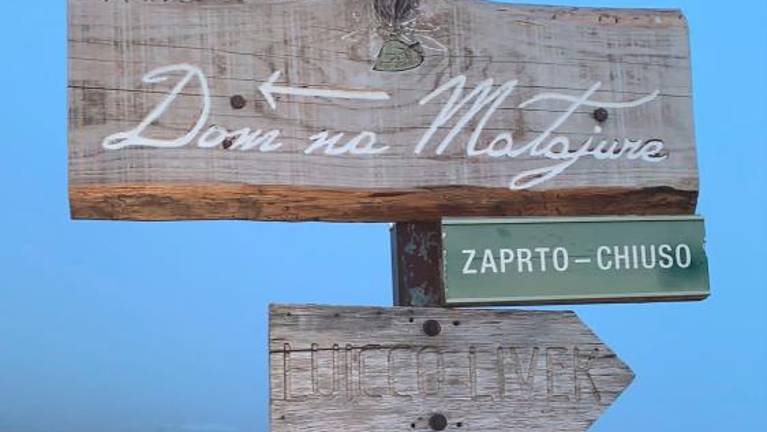 Tržačanki sta se izgubili na Matajurju