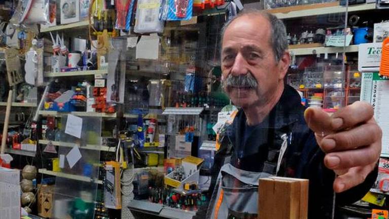 Tržaške ulice povsem samevajo