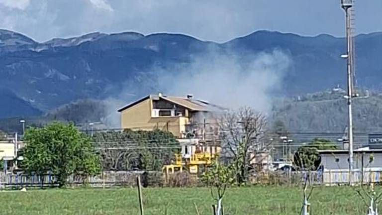 V Tržaški ulici zagorelo stanovanje