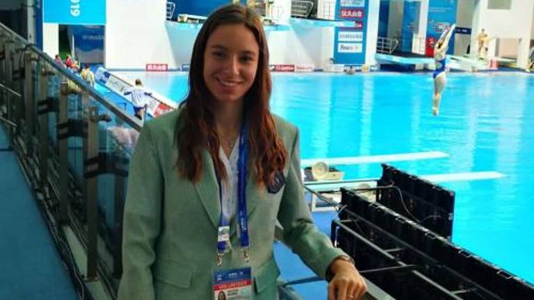 Openka prostovoljka na svetovnem prvenstvu v Južni Koreji