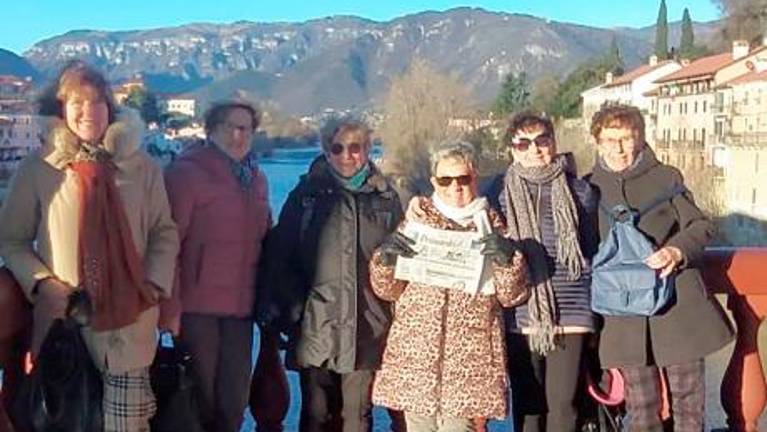 Pupe iz Nabrežine se zahvalujemo društvu ŠD Timava za izlet v Bassano del Grappa (<i>Caterina Coloni)</i>