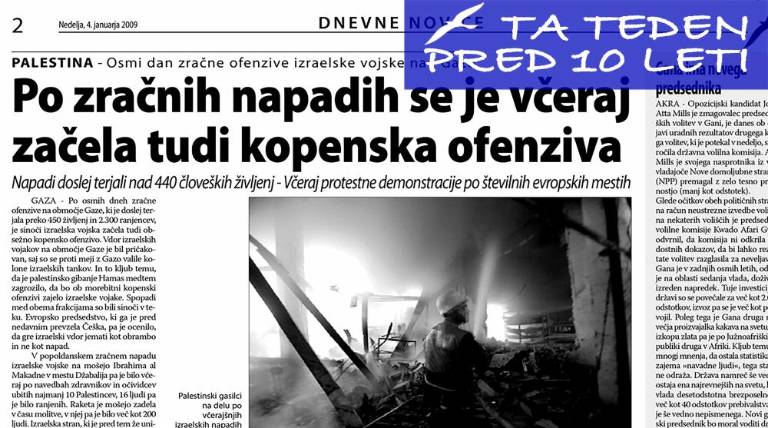Ko se je začela kopenska ofenziva nad Gazo