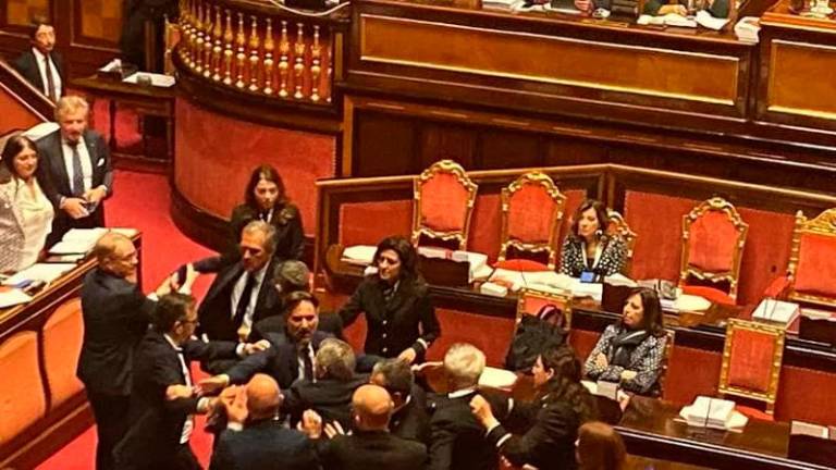 Menia vpleten v skorajšnji pretep