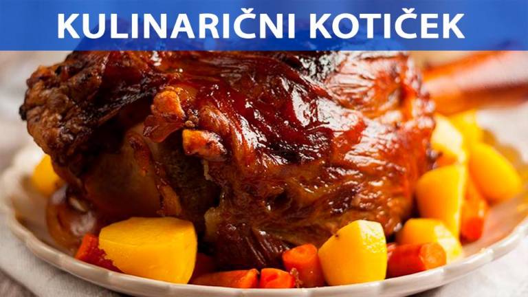 Pečena telečja krača