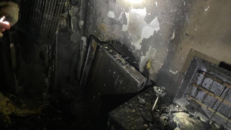 Požar popolnoma uničil sobo hotela Sabotin