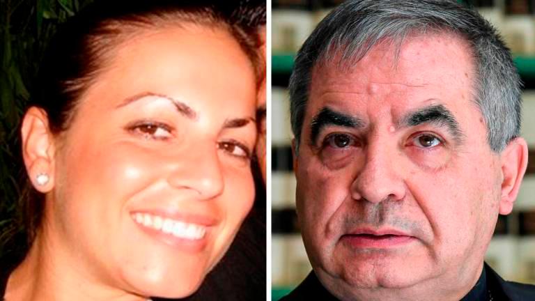 Kardinal Becciu in Cecilia Marogna pred vatikanskim sodiščem