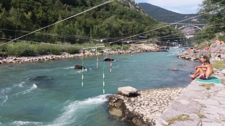 Soča ni kopališče