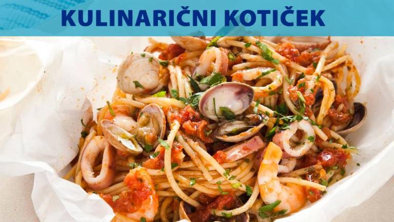 Špageti z morskimi sadeži