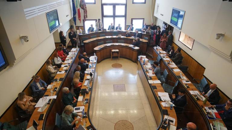 Deželni svet Veneta zaseda v Palači Ferro Fini v Benetkah (ANSA)