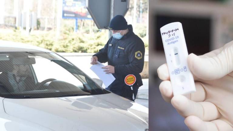 Od srede brezplačno testiranje za upravičence do prehajanja meje