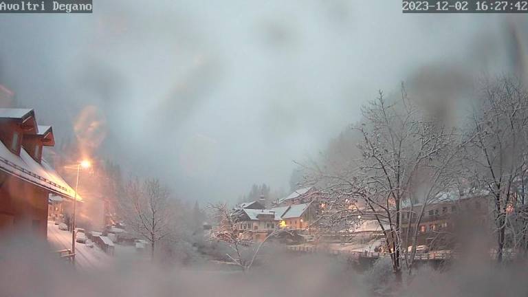 Hladna fronta je dosegla Alpe (foto)