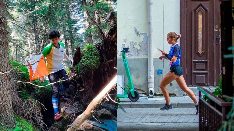 Orientacista ŠZ Gaja Polojaz in Ferluga krojila državni vrh