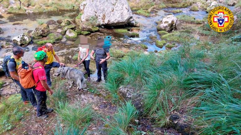 V Karnijskih Predalpah sta se izgubila tržaška pohodnika