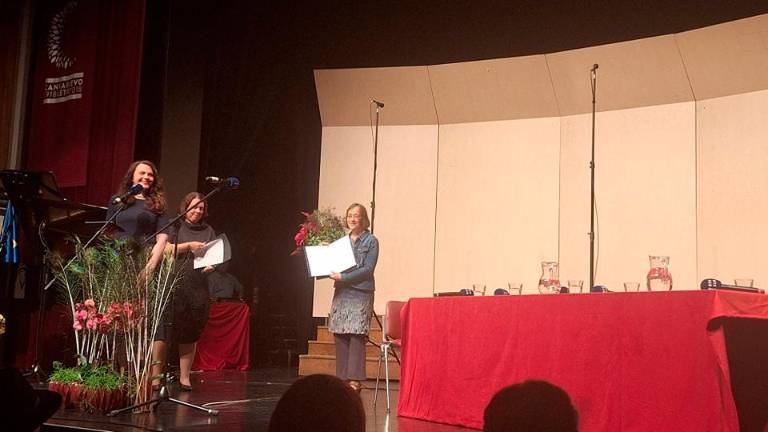 Cankarjevo nagrado podelili Barbari Korun za pesniško zbirko Vnazaj