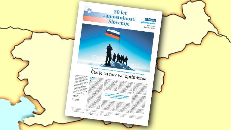 Skupna priloga 30 let samostojnosti Slovenije vsem na voljo