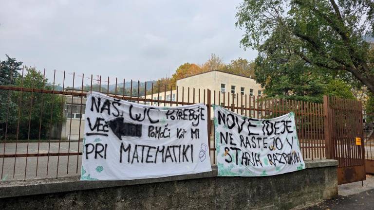 Stavka na Slomšku se je končala, jutri se vračajo v razrede