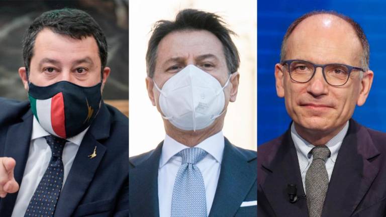 Po Melonijevi še Salvini, Conte in Letta