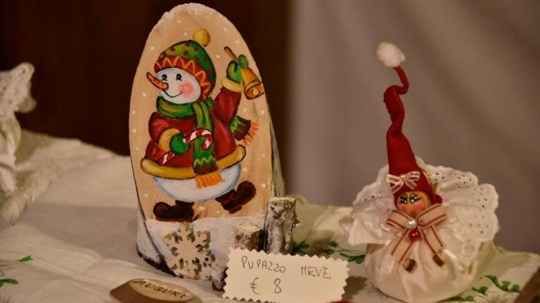 Božični sejem in petje v Boljuncu