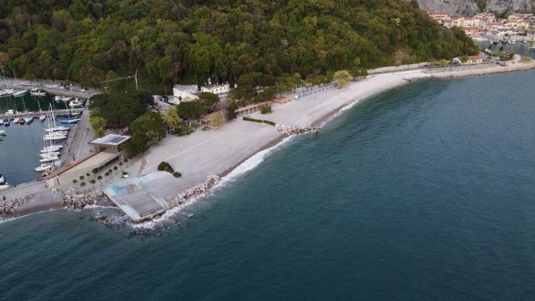 Z občani o kopališču Castelreggio