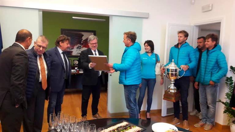 Generalni konzul sprejel zmagovalce 51. Barcolane