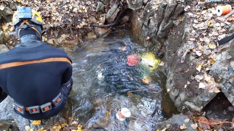 Skrivnosti podzemnih voda raziskujejo ob visokem vodostaju