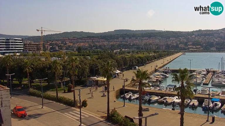 V Kopru najtoplejša noč doslej