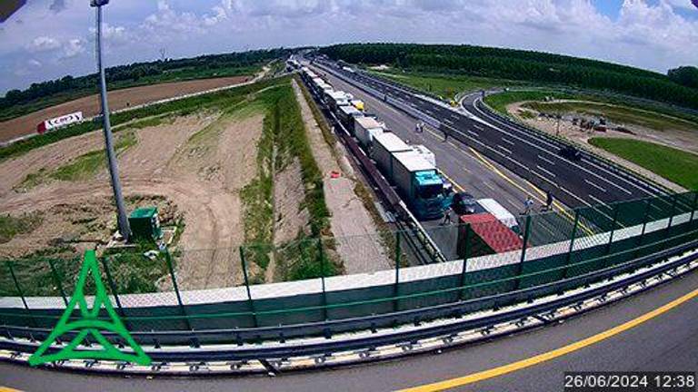 Avtocestni odsek med Portogruarom in San Stinom ponovno prevozen