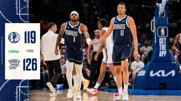 Dallas brez poškodovanega Dončića klonil pred Oklahomo