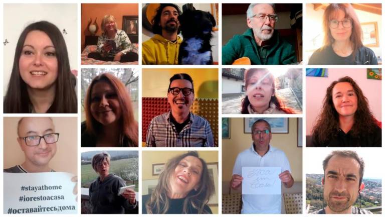 »Tisti ljudje« v 41 glasovih iz 10 držav (video)