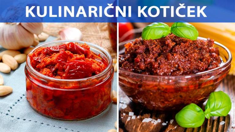 Nekaj receptov s suhim paradižnikom