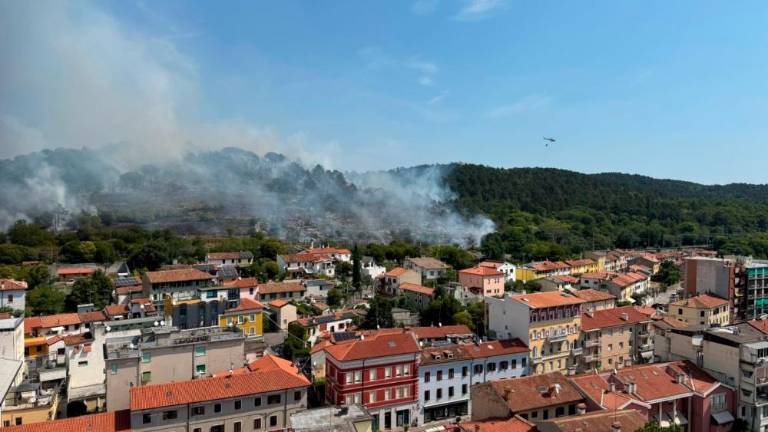 Požar za Tržičem pod nadzorom