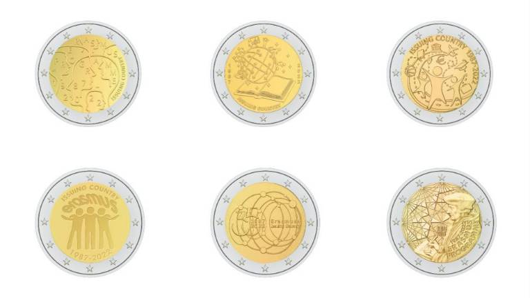 Glasujte za spominski kovanec ob obletnici programa Erasmus+