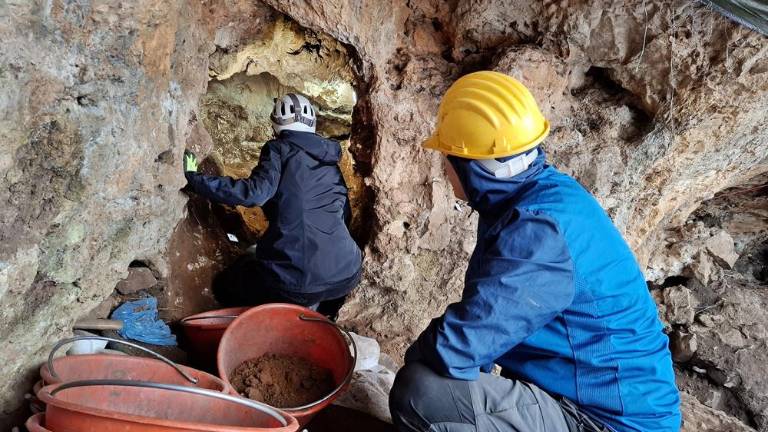 V Tini jami so se najedli ostrig