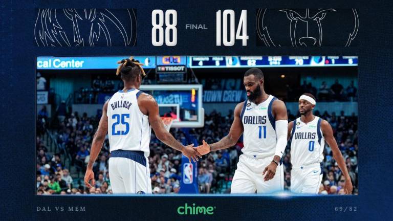 Brez Dončića in Irvinga Dallas brez moči proti Memphisu