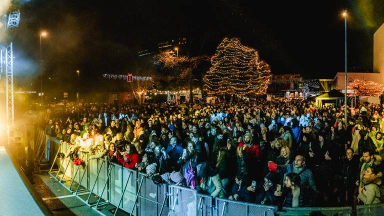 V Novi Gorici silvestrovali tudi Goričani