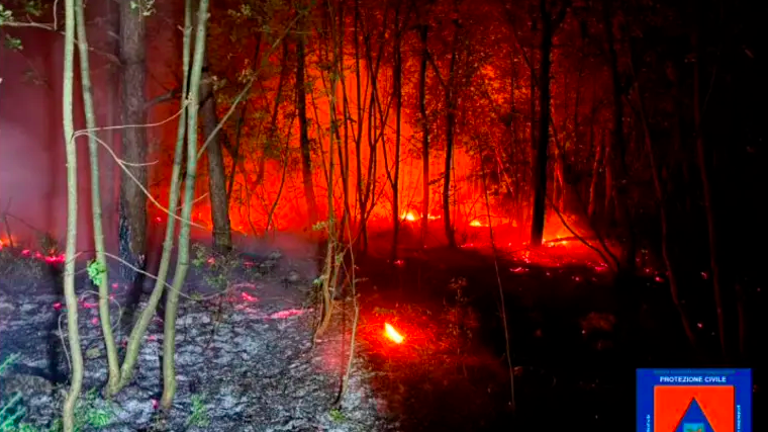 Požar med Tržičem in Štivanom pogasili