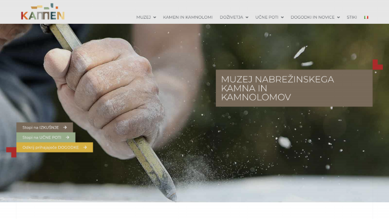 Muzej kamna odslej tudi na spletu