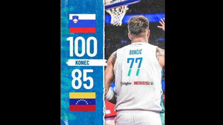 Slovenija za začetek suvereno premagala Venezuelo