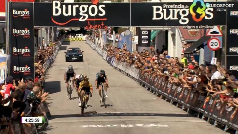 Roglič na dirki po Burgosu prevzel skupno vodstvo