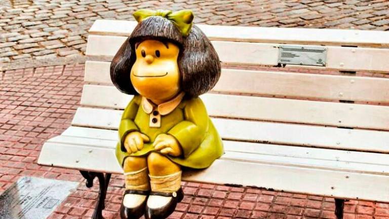 Umrl Quino, avtor lika »navihane deklice« Mafalde