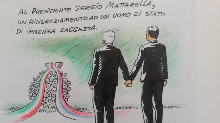 Strip o Narodnem dom na Kvirinalu