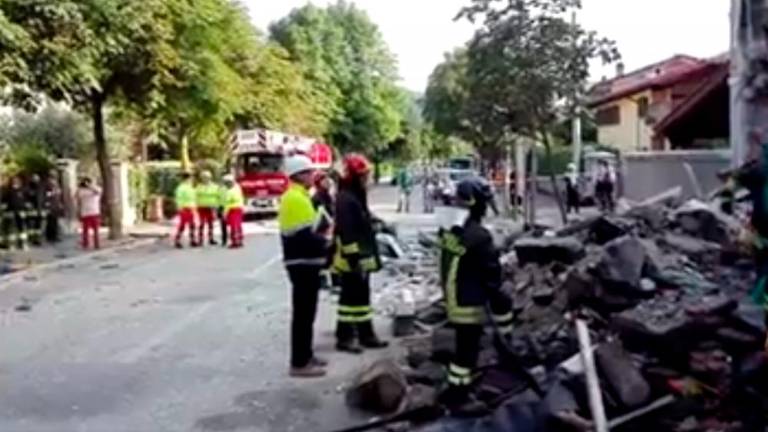 Na Vialu v Gorici eksplodirala stavba