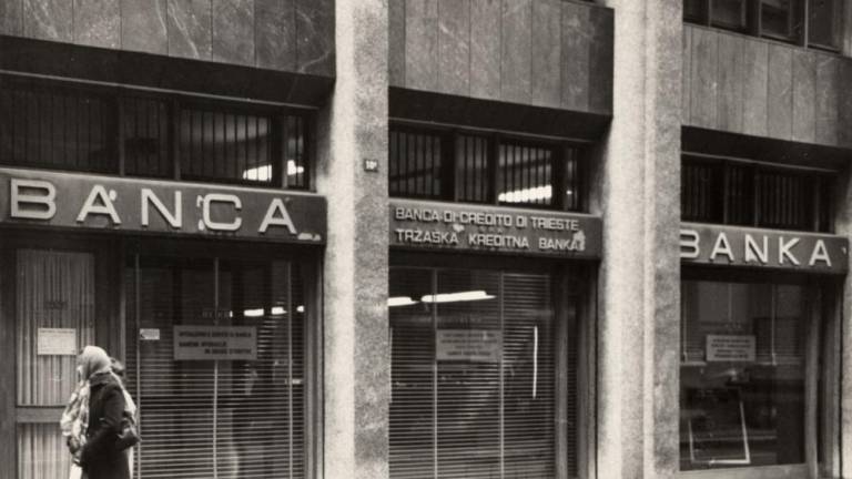 Pred 25 leti zaprla okenca Tržaška kreditna banka